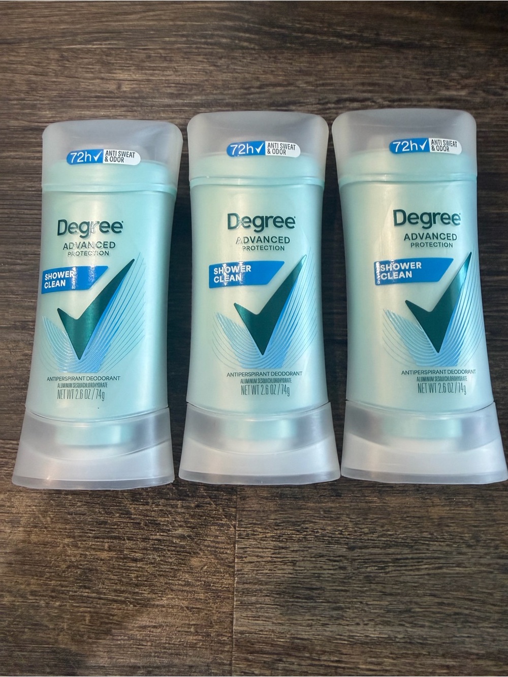 Degree Advanced Protection Antiperspirant Deodorant - Shower Clean - Light Teal